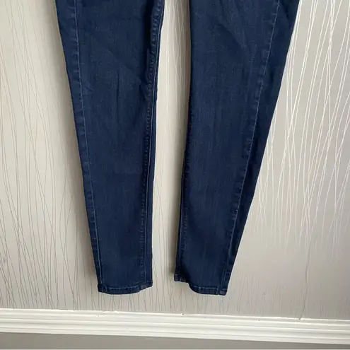 NYDJ  Curves 360 Sculpt Womens Mid Rise Pull On Skinny Jeans Size 4 Blue Denim