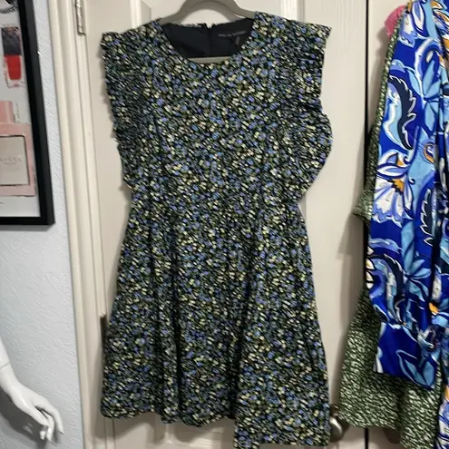 English Factory 💙 NWT Floral Ruffled Babydoll Dress