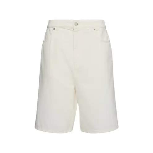 Loulou Studio Isu Shorts in Ivory 25 New Womens Bermuda Long Knee White