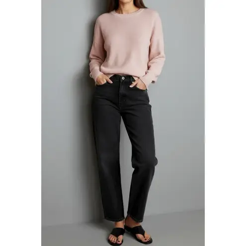 EMERSON FRY Carolyn Organic Cotton Sweater, Muted Clay Organic, Small Pink