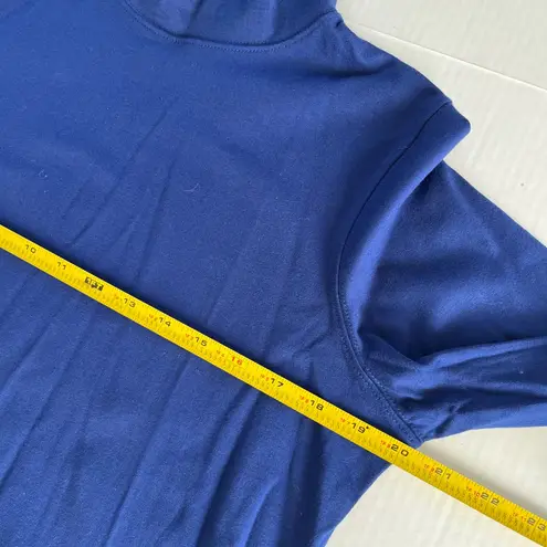 L.L.Bean sz Mp or M reg. Blue Turtleneck Long Sleeve Stretch Pullover Shirt