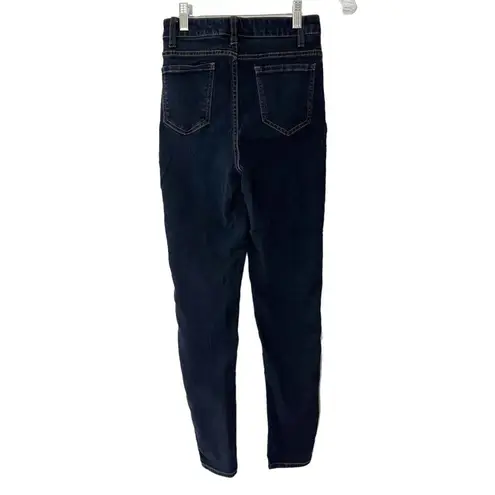 No Boundaries NoBo  High Rise Skinny Dark Wash Stretch Denim Jeans Juniors Size 5