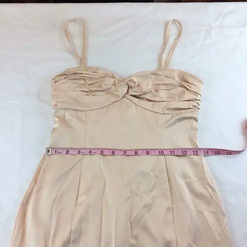 Twenty One Dress Size Medium Champagne Strappy Festival Evening Wedding Night