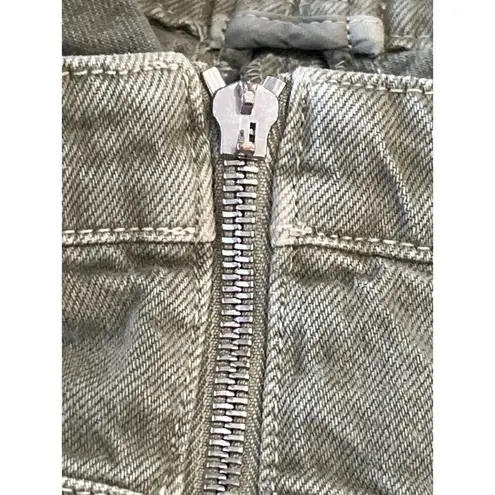 ALESSANDRA RICH Buckle Halter Top in Green 36 New AS