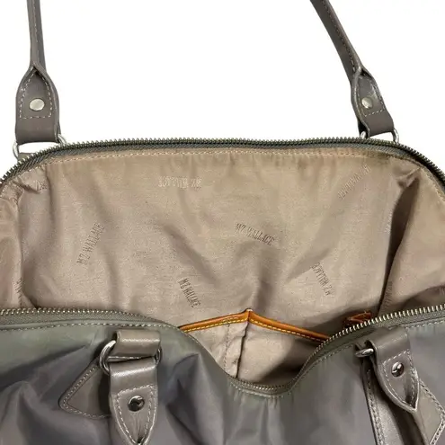 MZ Wallace The Chelsea Tote Gray Zip Handbag Bag Tote Women’s One Size Flawed