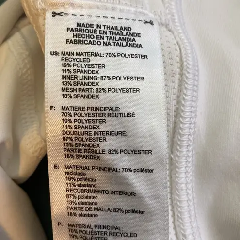 Adidas  techfit climalite XS Women’s Teen White Athletic Sports Bra