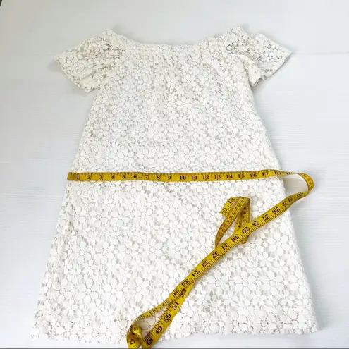 ALC Frank A.L.C. NWOT Bolen Off Shoulder Ivory Embroidered Mini Dress, 0