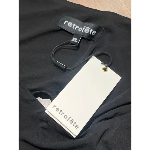 Retrofête retrofete Whitney Cut out Gown in Black XLarge New Womens Long Maxi Dress