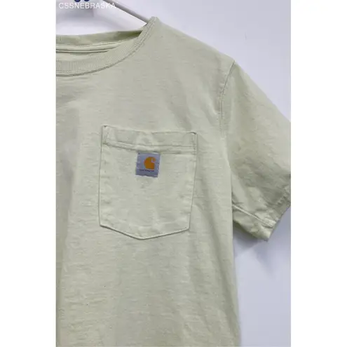 Carhartt  Women's T Shirt S Loose Fit Heavyweight Short‎ Sleeve Pocket - Image 2