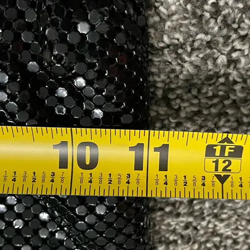 Black Sequin Shoulder Crossbody Bag Purse