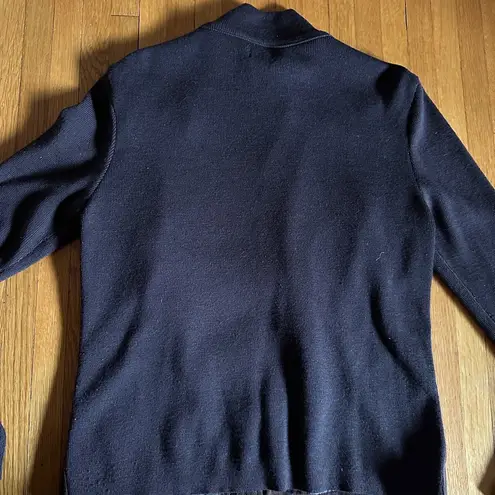 Mossimo Y2K Mocha Brown Suede Jacket with Knit Sleeves, Size L Size L