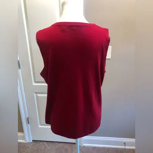 Luxe 360 by Designers Originals Red Sweater XL