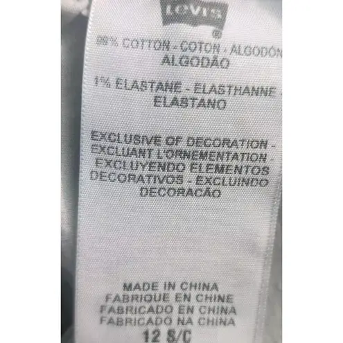 Denizen from Levi's Levi's Dark Wash Denim Jeans Straight Leg Everyday Casual Comfort Size 12