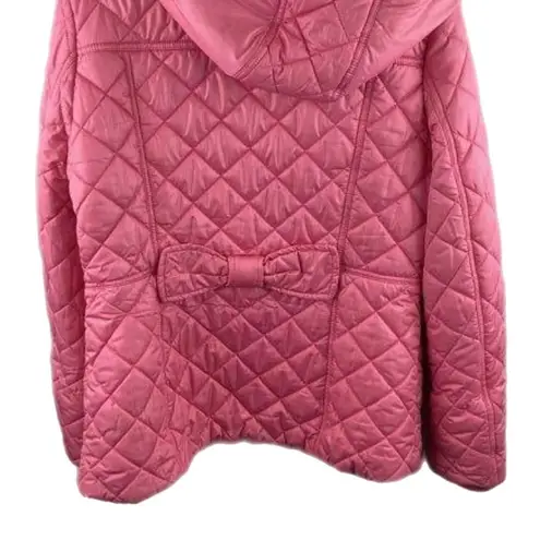 Kate Spade  Pink Quilted Puffer Jacket Size Large