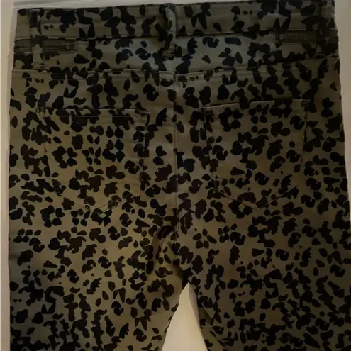 Soyaconcept Danish Women’s Trousers, Camouflage Khaki & Black, Vintage, Zippers Green Size undefined