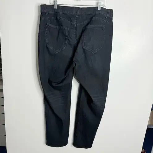 Democracy NWT "Ab"solution Mid Rise Dark Indigo Straight Leg Jeans Size 20W