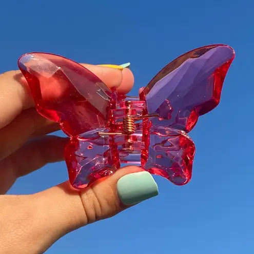 Large Butterfly Hair Claw Clips