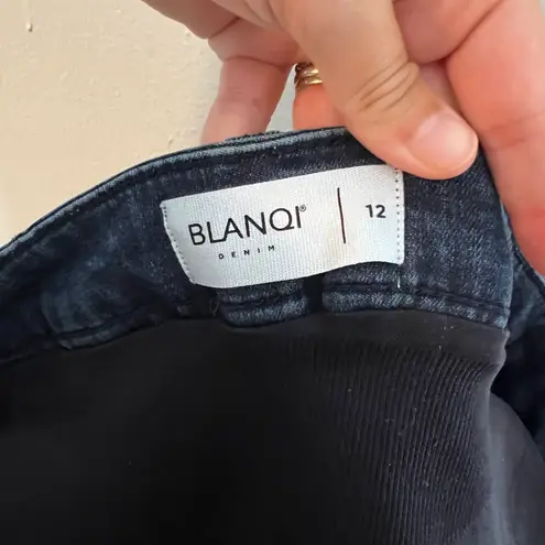 Blanqi Denim - Maternity Belly Support Skinny Jeans Postpartum Medium Wash
