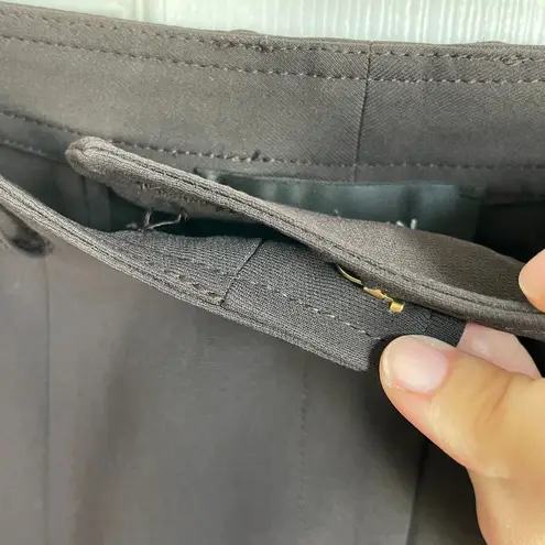 St. John brown split hem trousers pants office career work professional