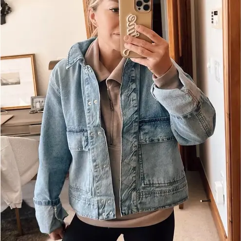 Free People  Suzy Denim Jacket L