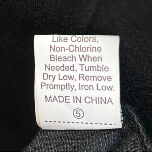 Missky Small Black 1/2 Zippered Front Long Sleeve Jacket/Shacket/Shirt P…