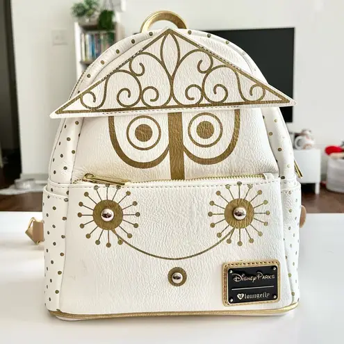 Lounge Fly NWOT RARE Disney Parks OG Heart Logo Small World White Mini Backpack