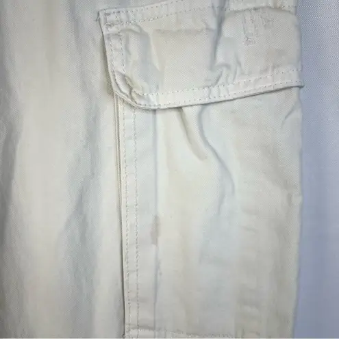 One Teaspoon  Off White Cargo Motion Straight Leg Pants 28