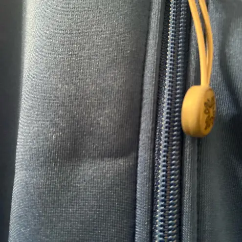 MED COUTURE Women's Athletic Zip Up Track Jacket Coat Blue Size Medium