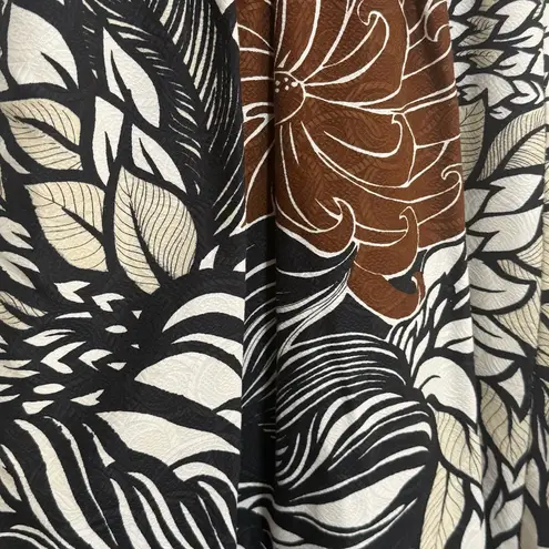 60’s 70’ Vintage Dress Boho Floral w/Shorts S Small M Medium Brown