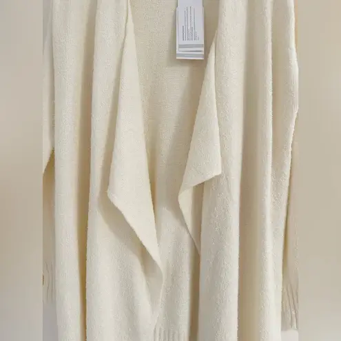 NWT Softies Cozy Cloud Cardigan with Bracelet Thumb Holes Size M/ Cream / Ivory White Size M
