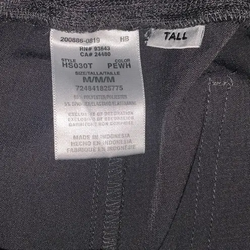 Scrub Haven Woman’s Tall M Dark Gray Jogger Style Cargo Scrub Pants