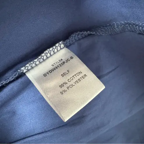 NEW Arula Laine Babydoll Dress Short Puff Sleeve Mini Denim Blue Amazing 1X