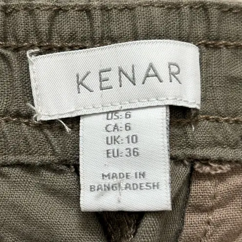 Kenar Olive Green Drawstring Mini Skirt Size 6