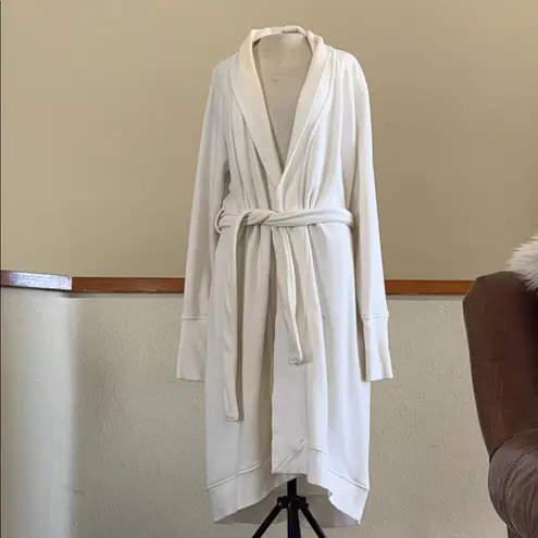 UGG 
Duffield II Robe in Cream Cozy Robe size xl - Image 5