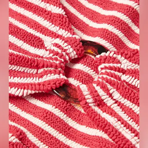 HUNZA G Nadine Bikini Red/White Stripe, BRAND NEW, $255 Red Size undefined