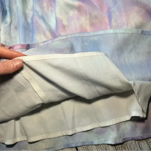 Hollister  Tie Dye Mini Bow Dress Women’s‎ Size Small Day Dress Summer Boho Lined