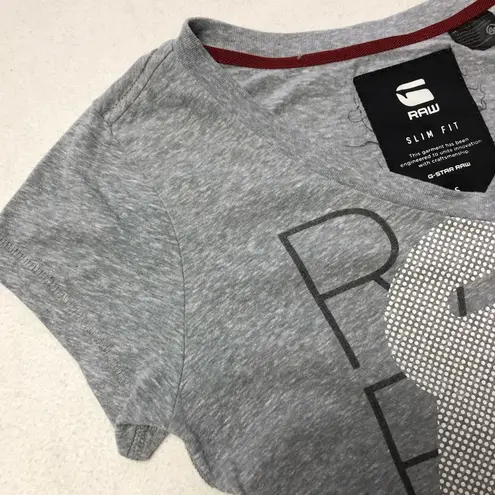 G-star Raw Redill Slim V Neck Tee Gray