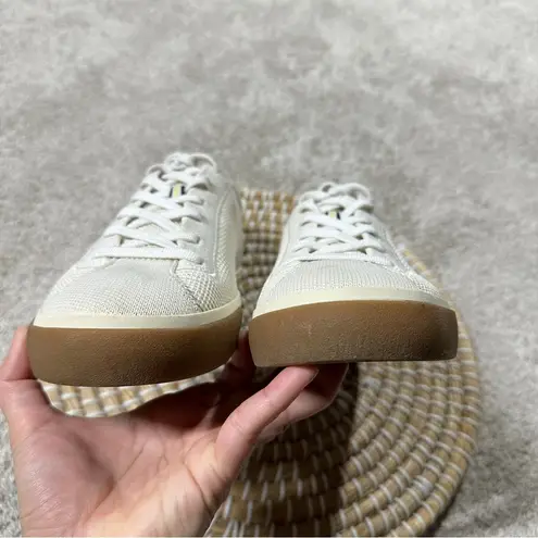 Rothy's Rothy’s Women’s Lace Up Knit Sneakers Shoes Washable Casual in Vanilla Ivory 10