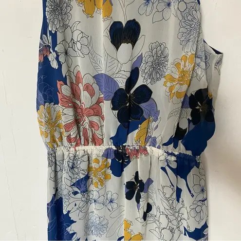 Atmosphere Flowy Blue Floral Flowy High Low Dress Size Small