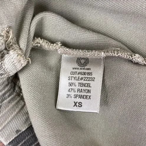 XCVI Camouflage Print asymmetric hem Midi Skirt XS