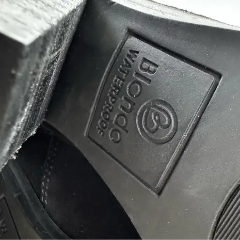 Blondo Women's Waterproof Suede Willow Western Tall Boot Black Size 8.5 NWT