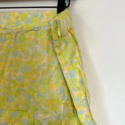 Abound NWT  Yellow Floral Skirt in Pink Multi Tarry Floral - Size: 2X