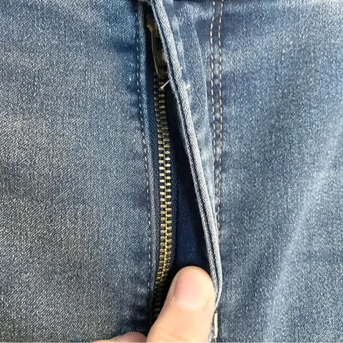 WallFlower Womens Plus Sz 22 Jeans The Ultra Fit Insta Soft Juniors Cropped 90s Blue