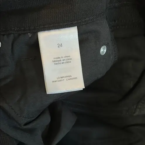 We Wore What Flare in Black Faux Fur Straight Leg Women’s Size 24