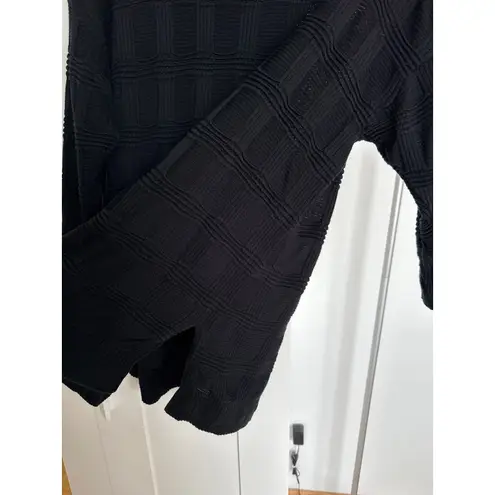 Pendleton Women’s Black Jamison Square Knit Pullover Sweater, Size XL Petite EUC