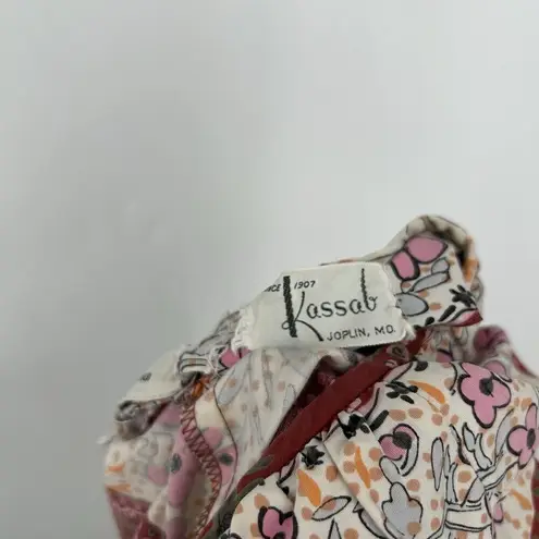 Tori Richard Vintage Maxi Dress 70s Boho Hawaiian Pink Floral Button Up Size L - Image 10