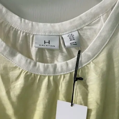 Halston Heritage Ombri Tank Top Yellow M