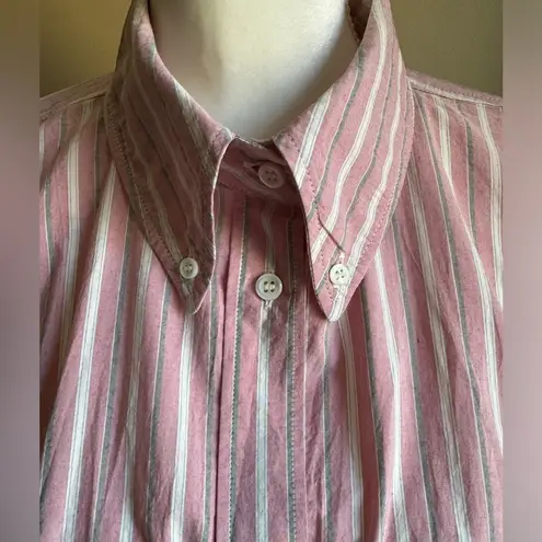 Isabel Marant Isabel Etoile Marant Alanis Striped Cotton Shirt in Pale Pink