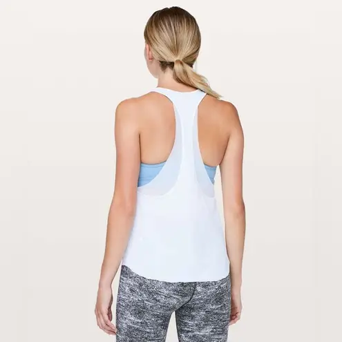 Lululemon Vintage Never Still Tank - White - 10