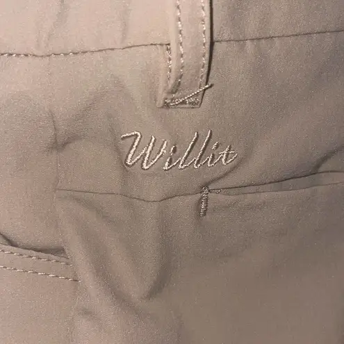 Willit Womens 45 Golf Shorts Quick Dry Outdoor Khaki Shorts Size 6